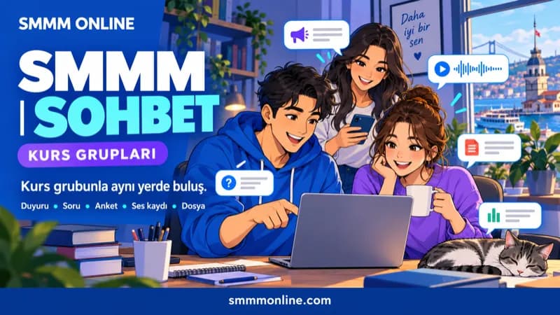 SMMM Sohbet — kurs grubunla aynı yerde buluş